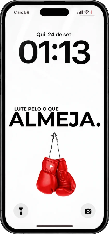 Wallpaper “Lute pelo que almeja”